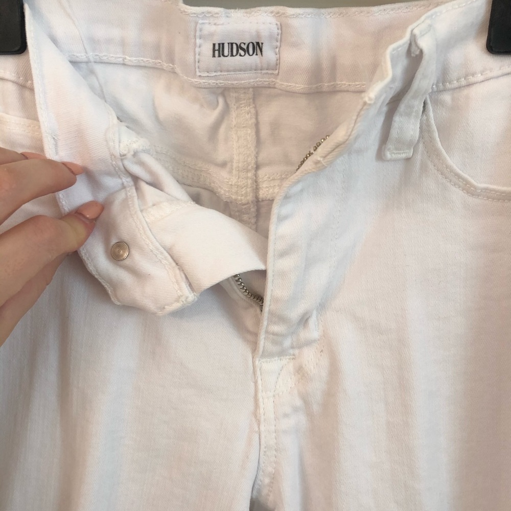 White Hudson Jeans